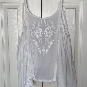 Very cute cream-colored women’s blouse!